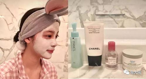 明星网红洗脸视频,明星同款护肤步骤解析